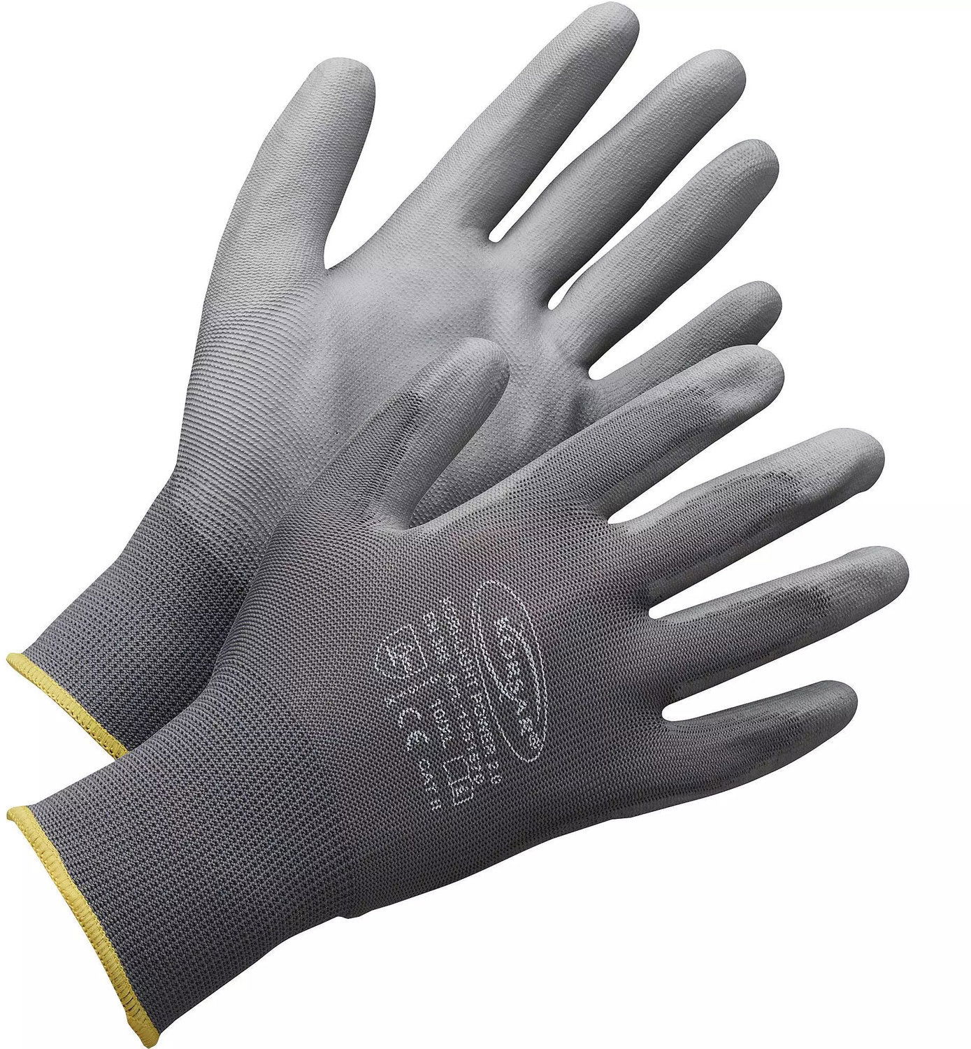 Korsar Pracovné rukavice Kori-Light Power 2.0 sivé polyester, 12 párov, veľkosť 8