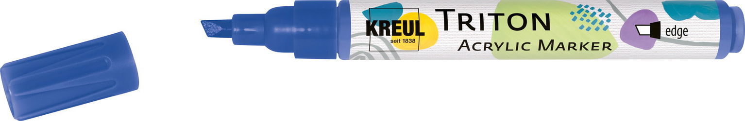 KREUL TRITON edge, 1 – 4 mm, ultramarínovo modrý