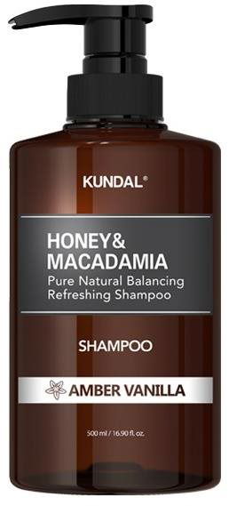KUNDAL Honey & Macadamia Nature Shampoo Amber Vanilla 500 ml