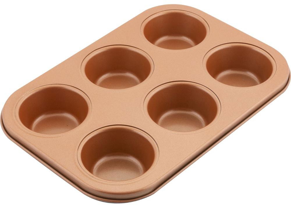 LAMART LT3091 6 MUFINOV 26,5 × 18 cm COPPER