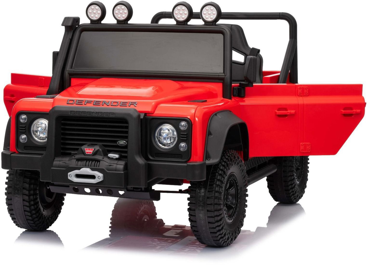 Land Rover Defender 110 SVX, 12V červené