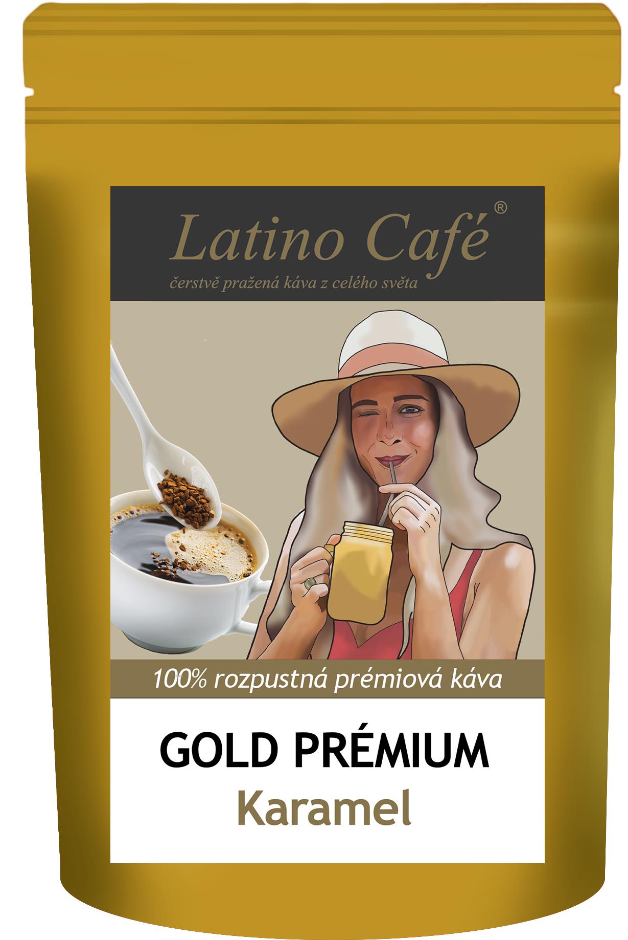 Latino Café Instant Gold Karamel, variant Gold instant 500 g