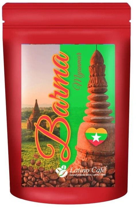 Latino Café Káva Barma Mjanmarsko, mletá 1 kg