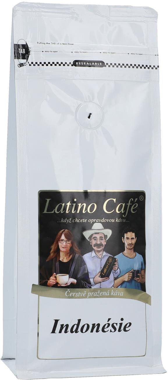 Latino Café Káva Indonézia, zrnková 200 g