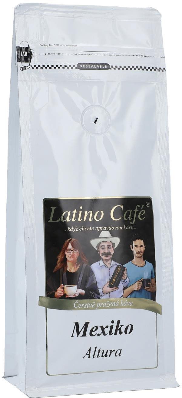 Latino Café Káva Mexiko, zrnková 1 kg