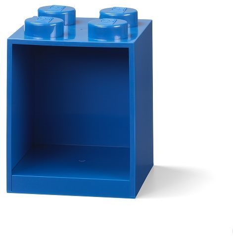 LEGO Brick 4 závesná polica - modrá