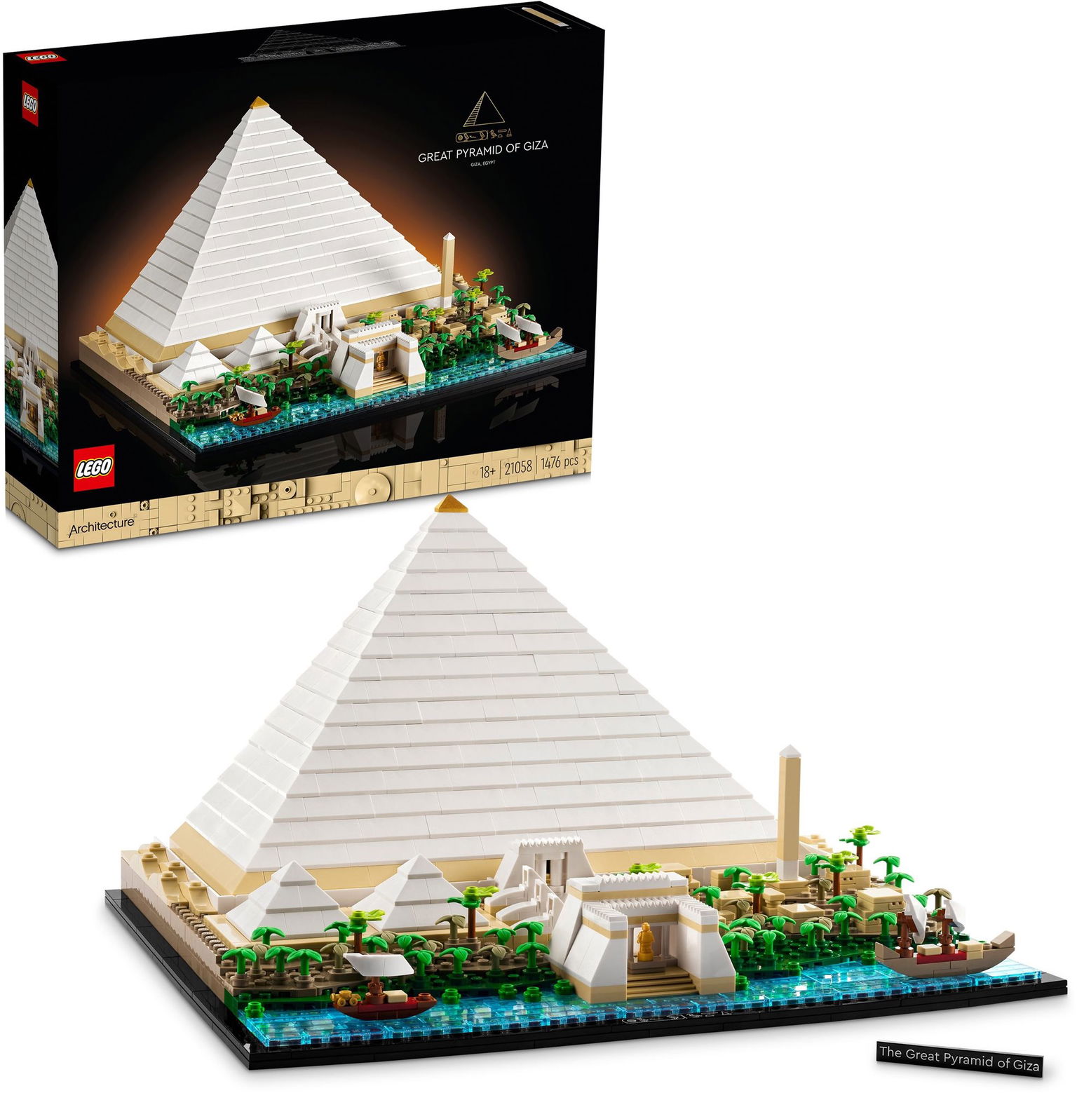 LEGO® Architecture 21058 - Veľká pyramída v Gíze