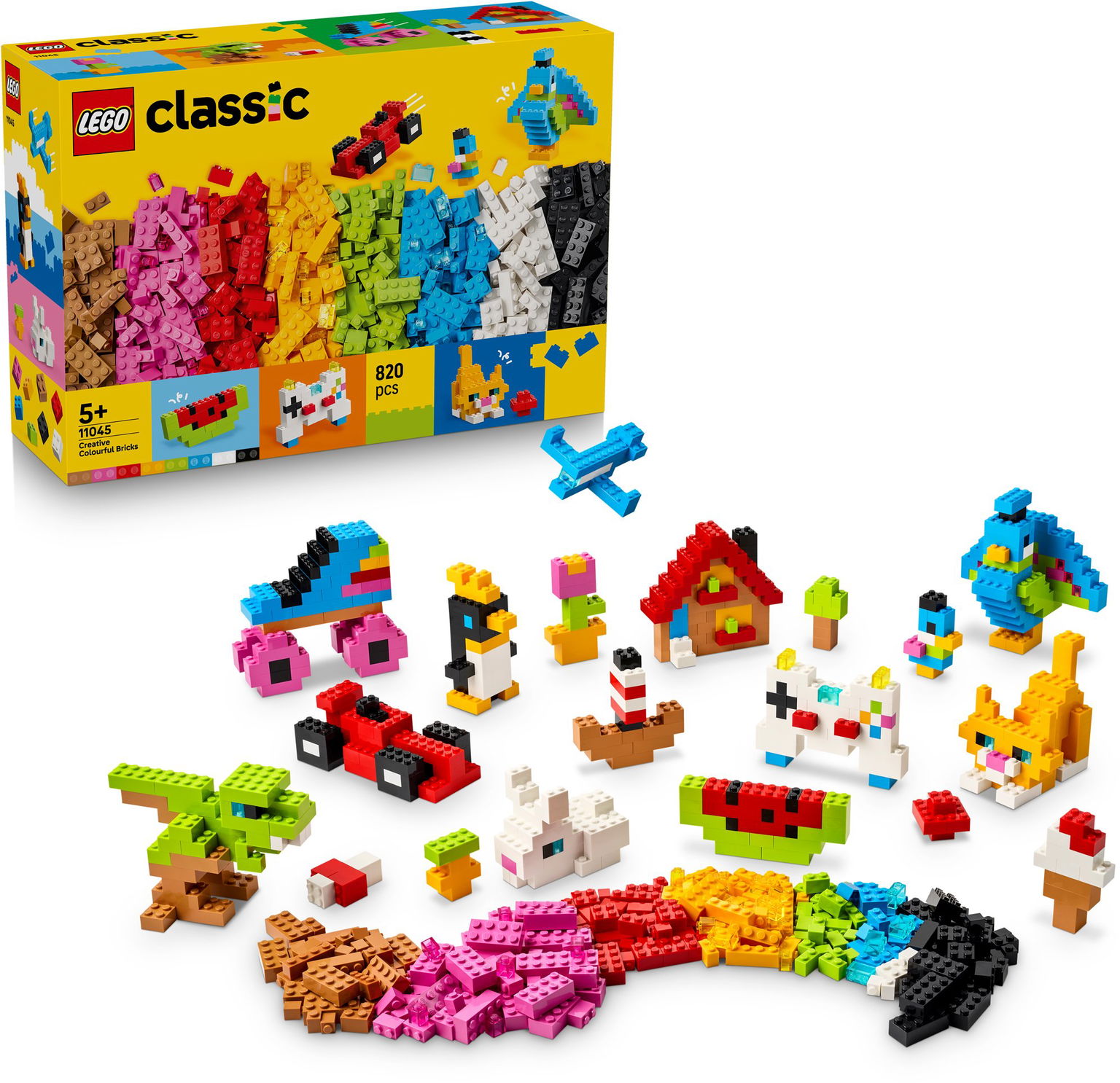 LEGO® Classic 11045 Kreatívne pestrofarebné kocky