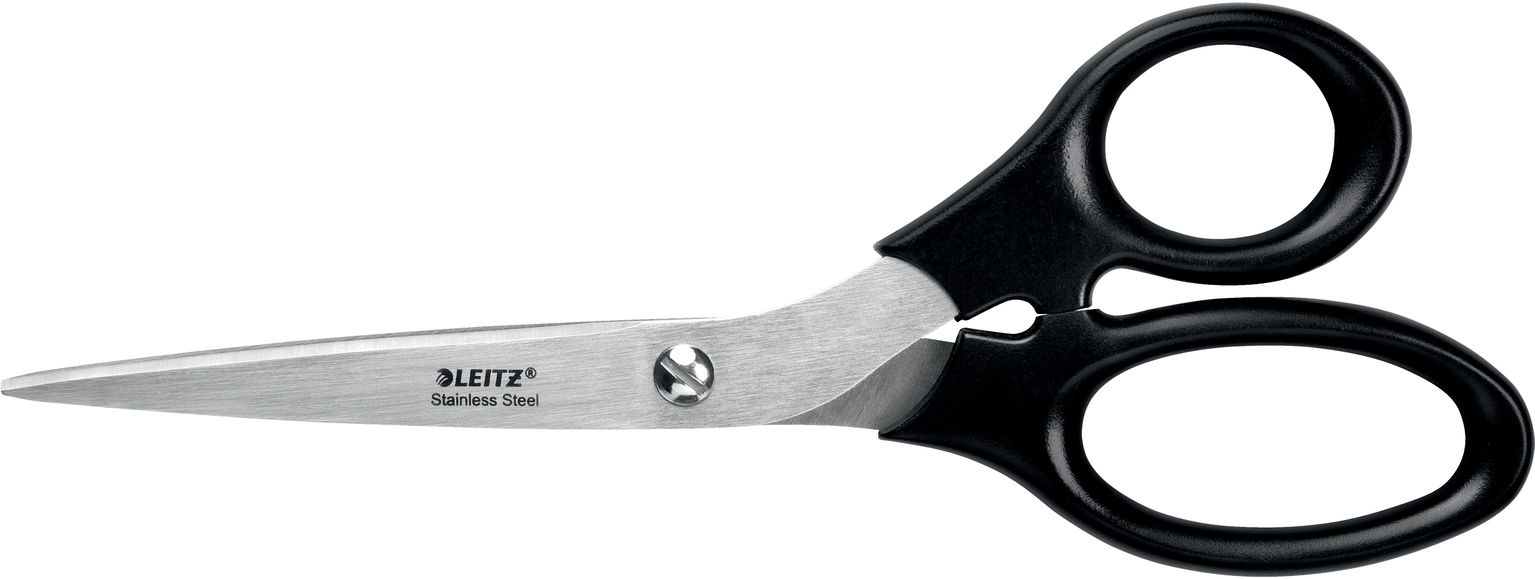 LEITZ oceľové, 20 cm, sivé