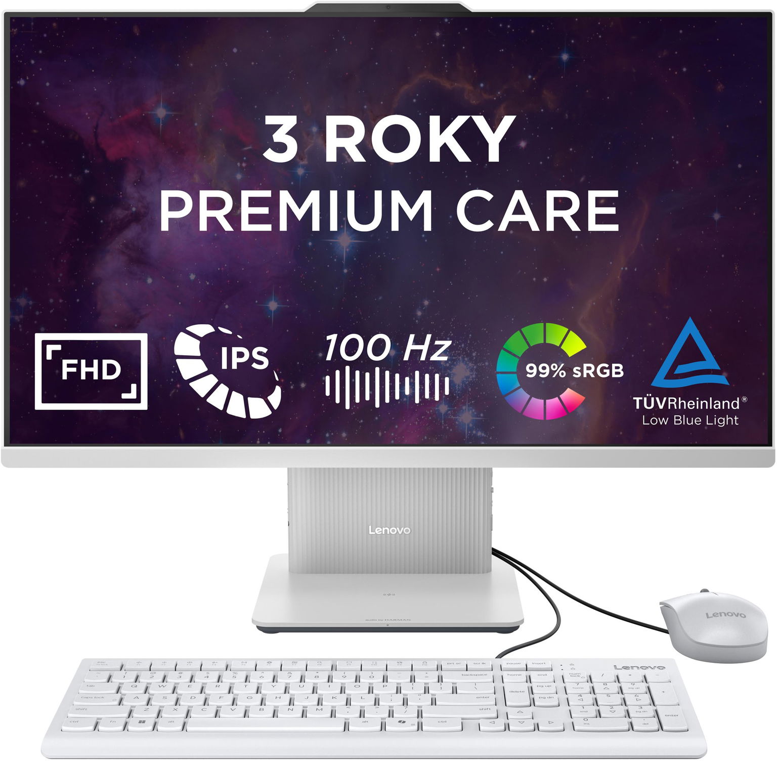 Lenovo IdeaCentre AIO 27AKP10 Cloud Grey