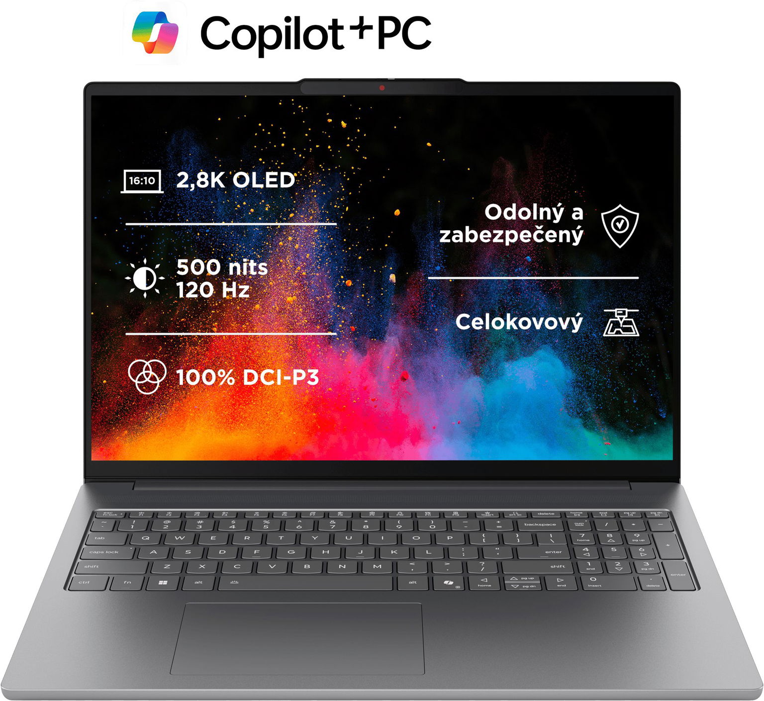 Lenovo IdeaPad Slim 5 16IPH11 Luna Grey celokovový (bez adaptéra)