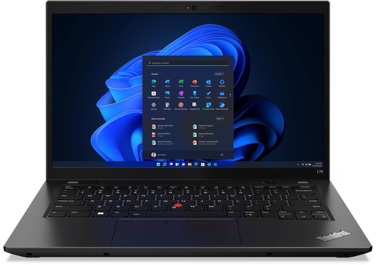 Lenovo ThinkPad L14 Gen 3 Thunder Black
