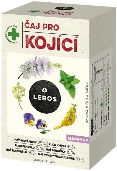 LEROS BABY Čaj pre dojčiace matky n.s. 20× 1,5 g