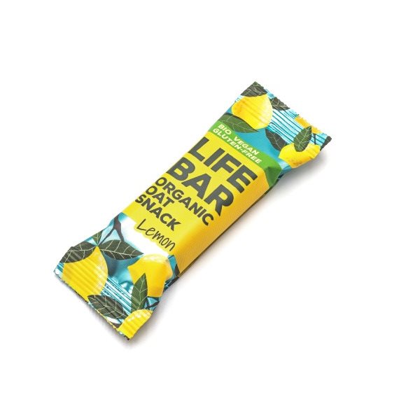 Lifefood BIO Lifebar Oat Snack 40 g citrónový