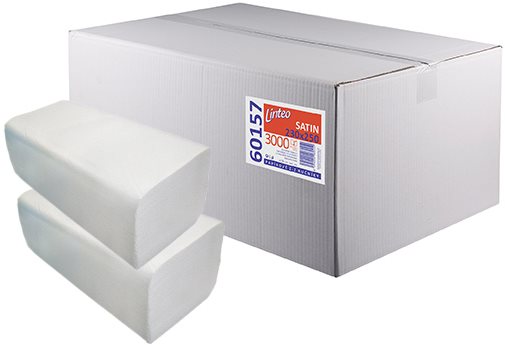 LINTEO ZZ SATIN 3000 biele 20× 150 ks
