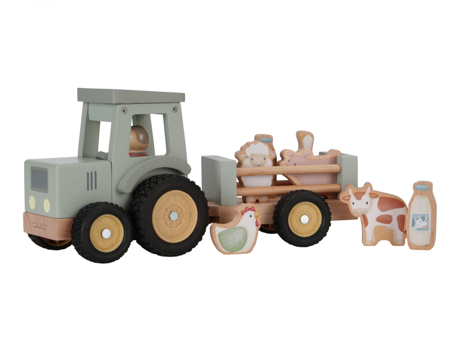Little Dutch Traktor s prívesom – Farma