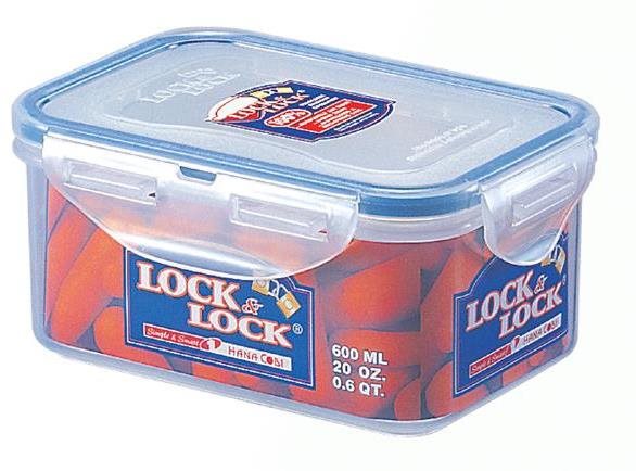 LOCK DÓZA NA POTRAVINY LOCK 600 ML, PLAST