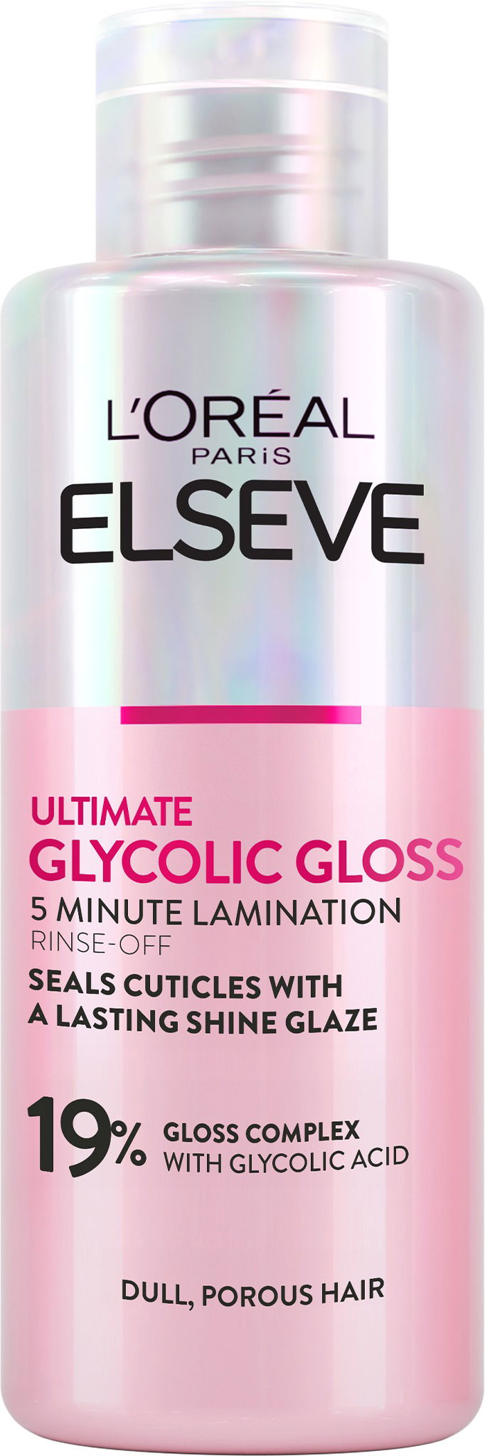 L'Oréal Paris Elseve Glycolic Gloss oplachová starostlivosť s 19 % Gloss komplexom s kyselinou glyko