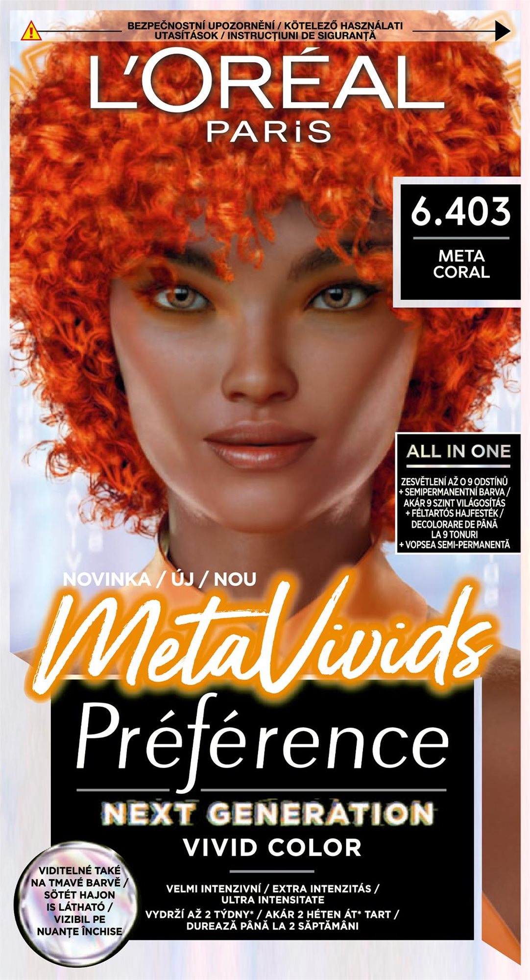 L'ORÉAL PARIS Preférence Meta Vivids Meta Coral
