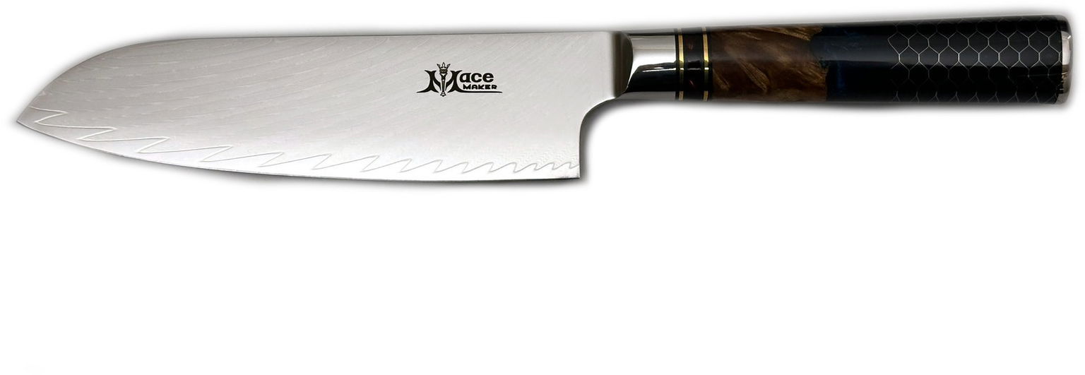 MaceMaker VERONA SANTOKU SanMai Damaskový Kuchynský nôž