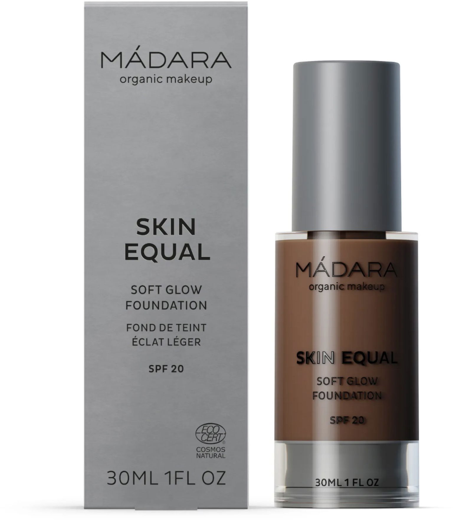 MÁDARA Skin Equal Make-up SPF 20 #100 Mocha 30 ml