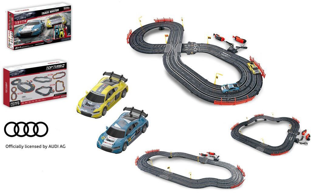 Made Audi 3 v 1 s licenciou a USB napájaním 320 cm