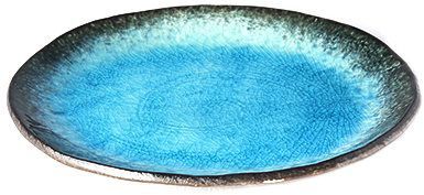 Made In Japan Oválny tanier Sky Blue 18 cm