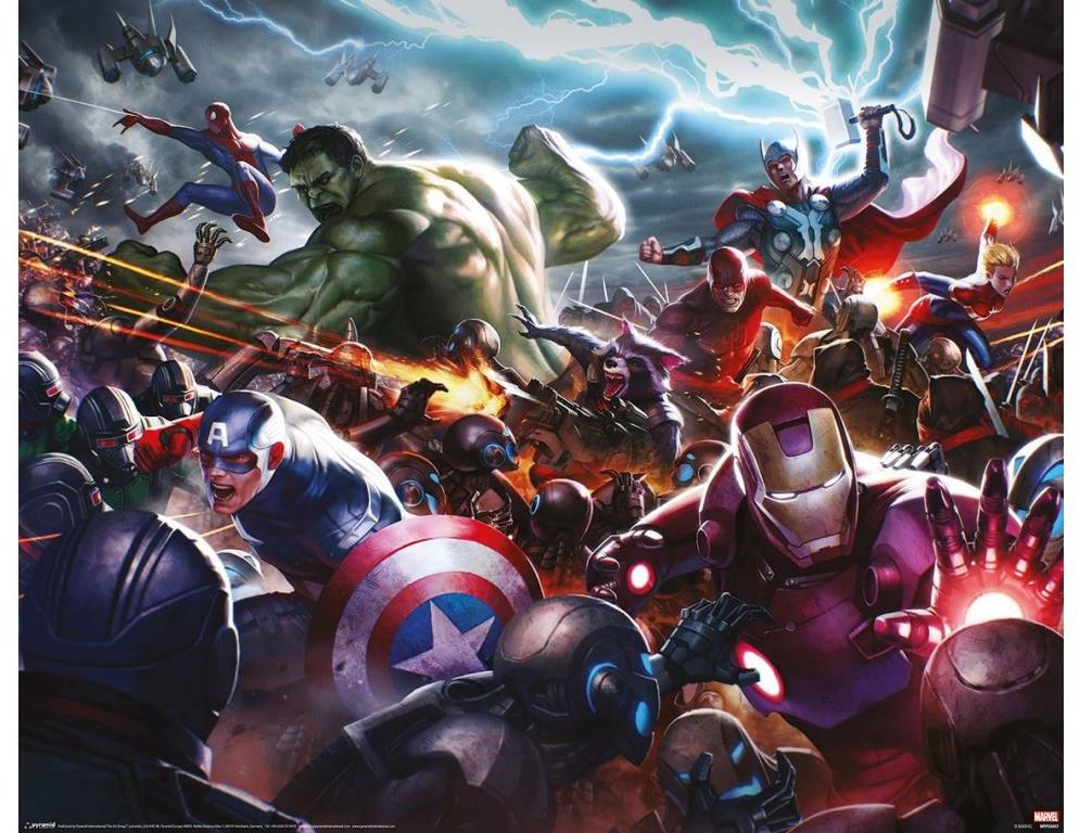 Marvel Future Fight: Heroes Assault 40 × 50 cm