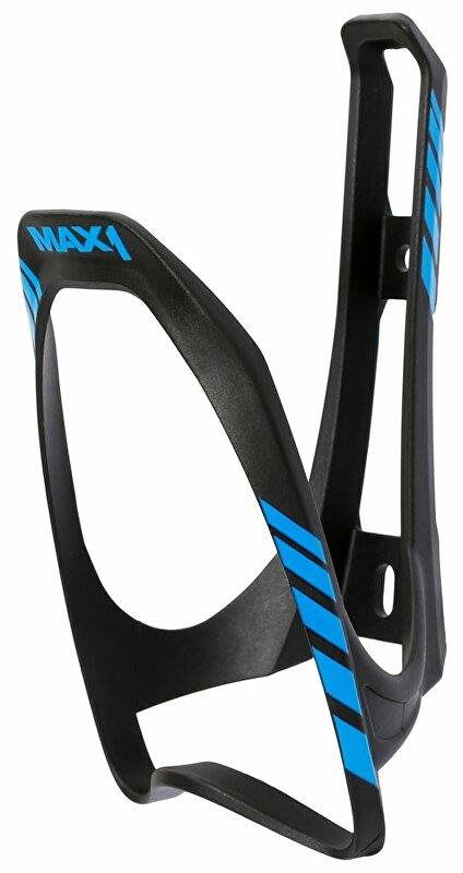 MAX1 Evo košík na fľaše, modro-čierny