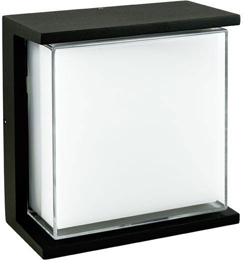 McLED LED svietidlo Leon, 10 W, 4000 K, IP65, čierna farba