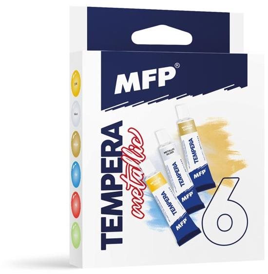 MFP Metallic 12 ml súprava 6 farieb