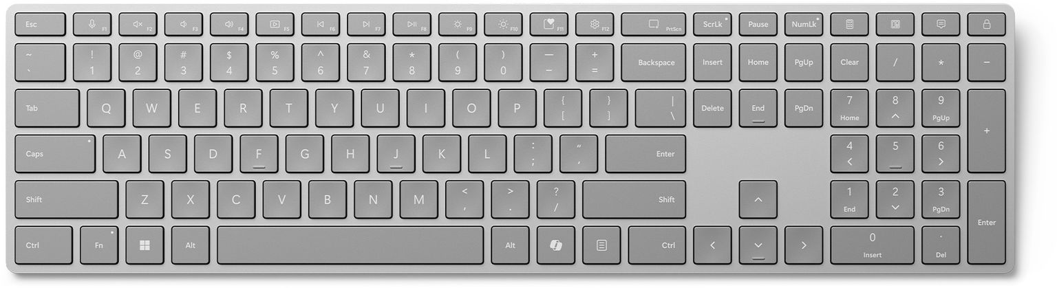 Microsoft Surface Keyboard Gray – ENG