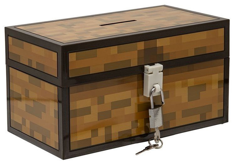 Minecraft: Chest with keys – Pokladnička