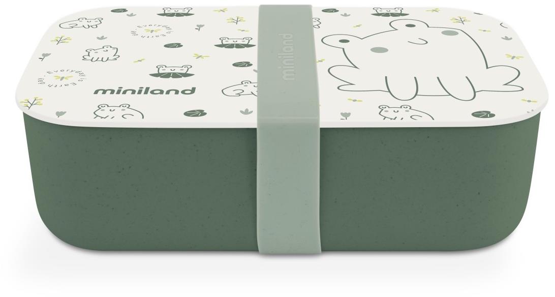 Miniland Box na jedlo Natur žaba