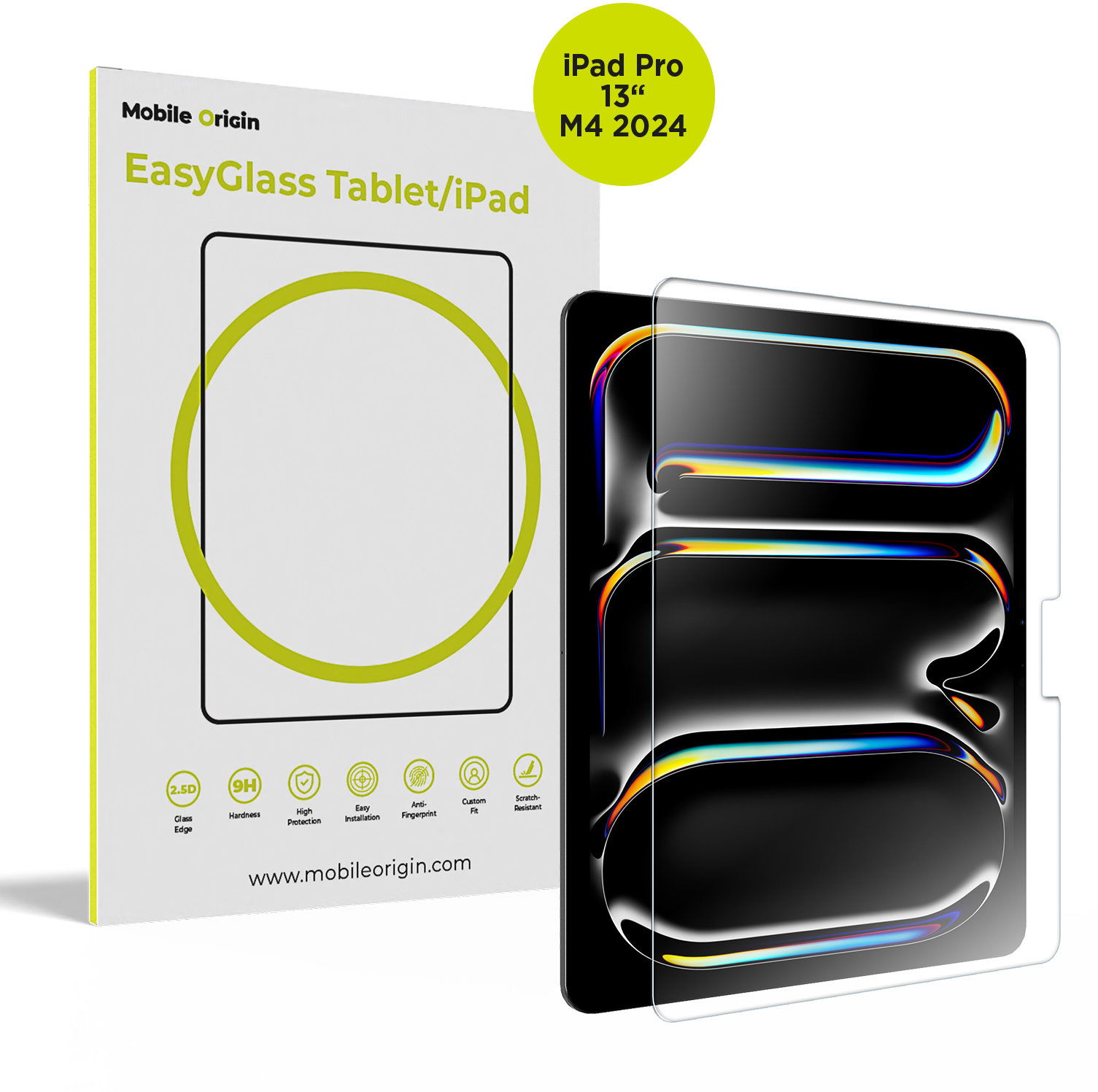 Mobile Origin EasyGlass iPad Pro 13" (M5 2025/M4 2024)