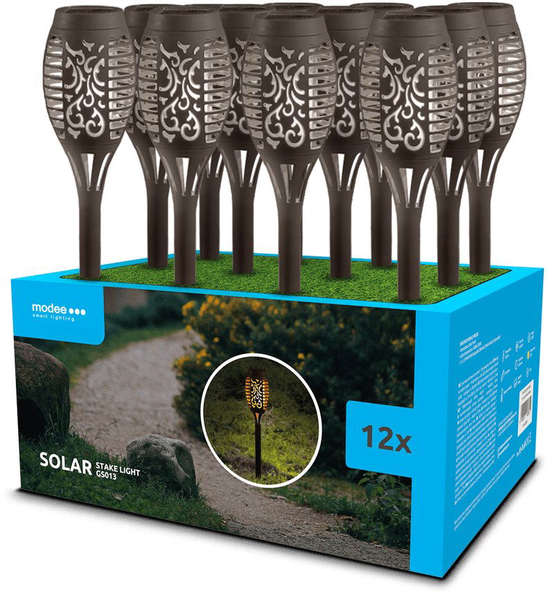 Modee Lightning Solárne svietidlo GS013 zapichovacie 50 cm 1 ks