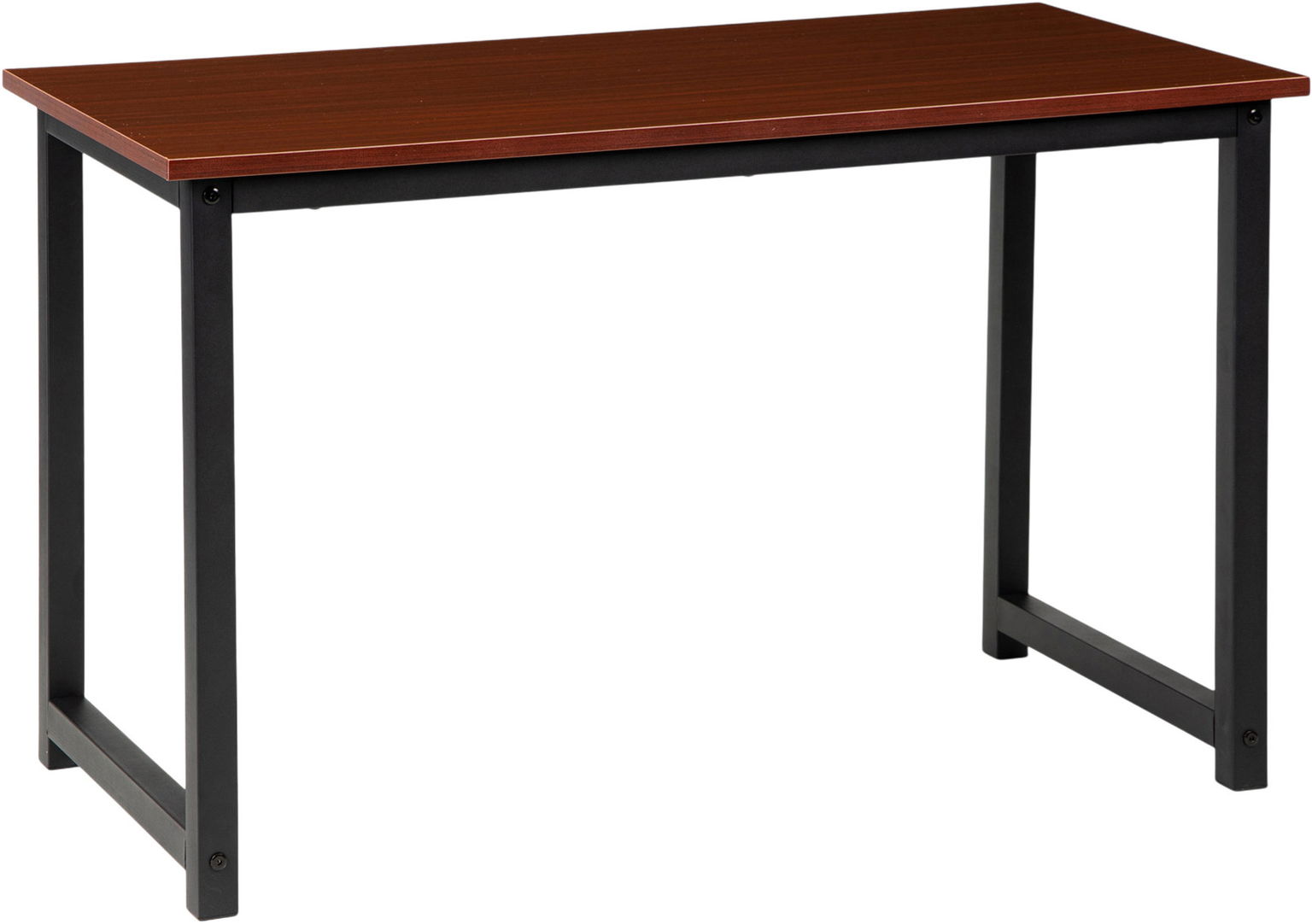 ModernHome PWDNZ-303 Kancelársky PC stôl, 120 × 60 × 73 cm, tmavohnedý