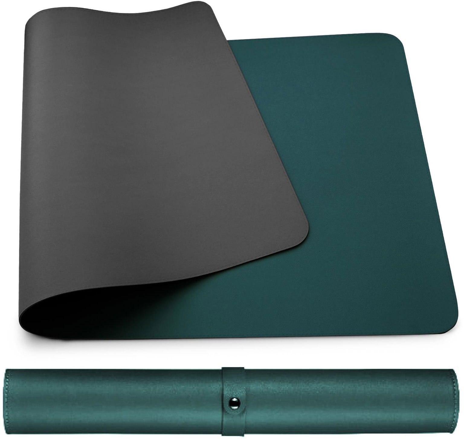 MOSH Dual sided Table mat čierna/tmavo zelená M