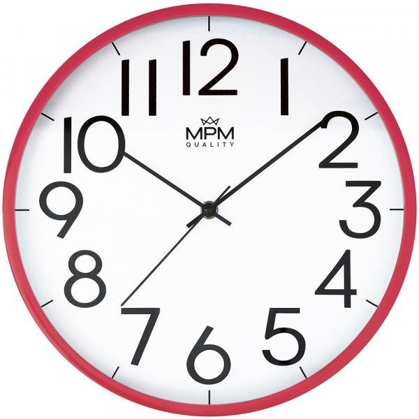 MPM - Nástenné plastové hodiny E01.4188.23