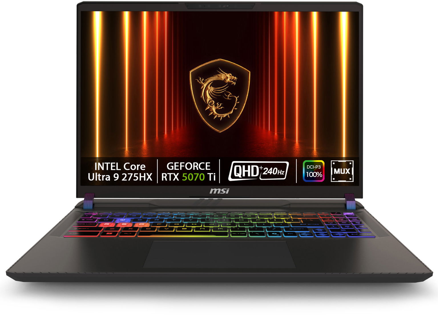 MSI Vector 16 HX AI A2XWHG-446XCZ kovový