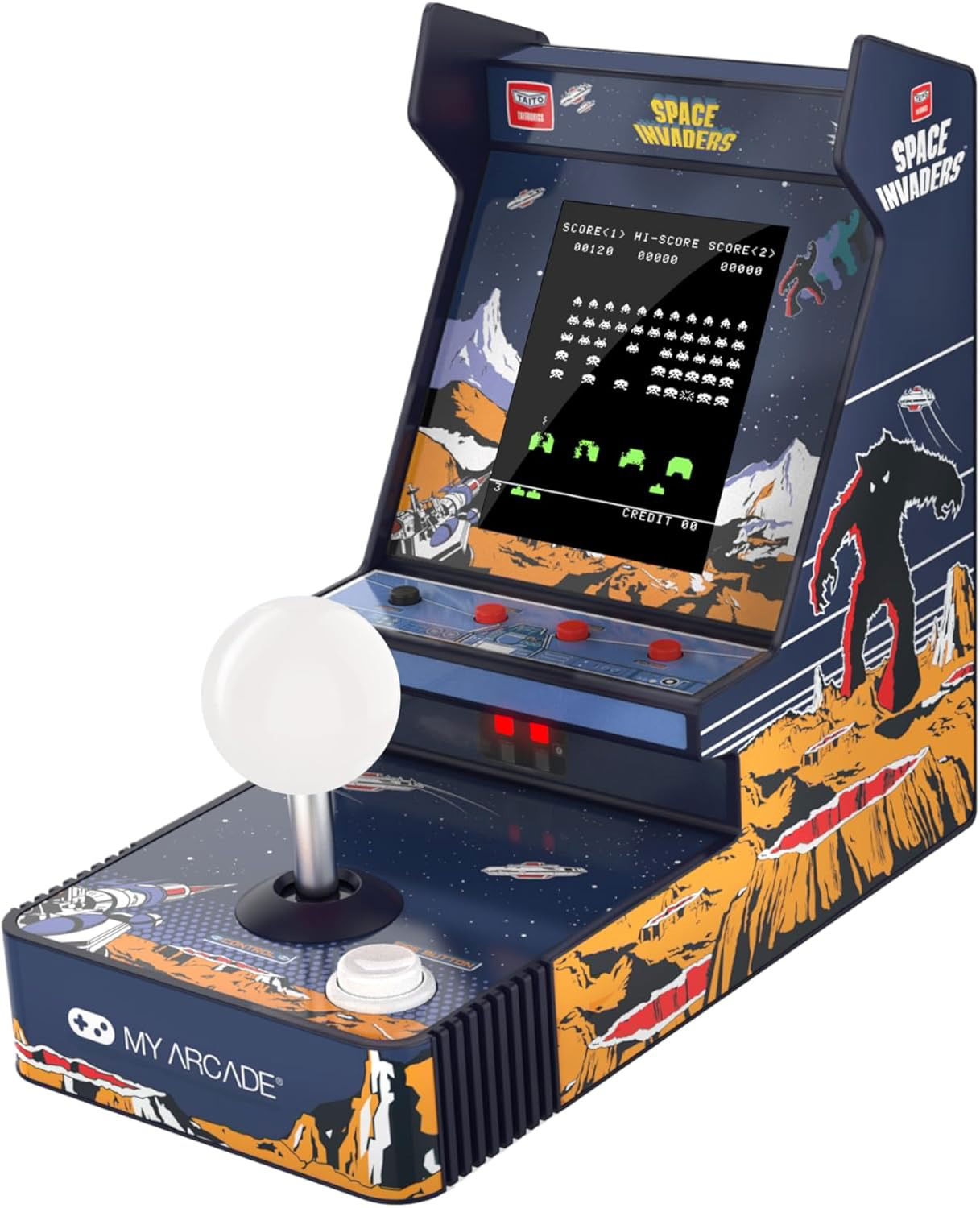 My Arcade Space Invaders 3-in-1 Joystick Player