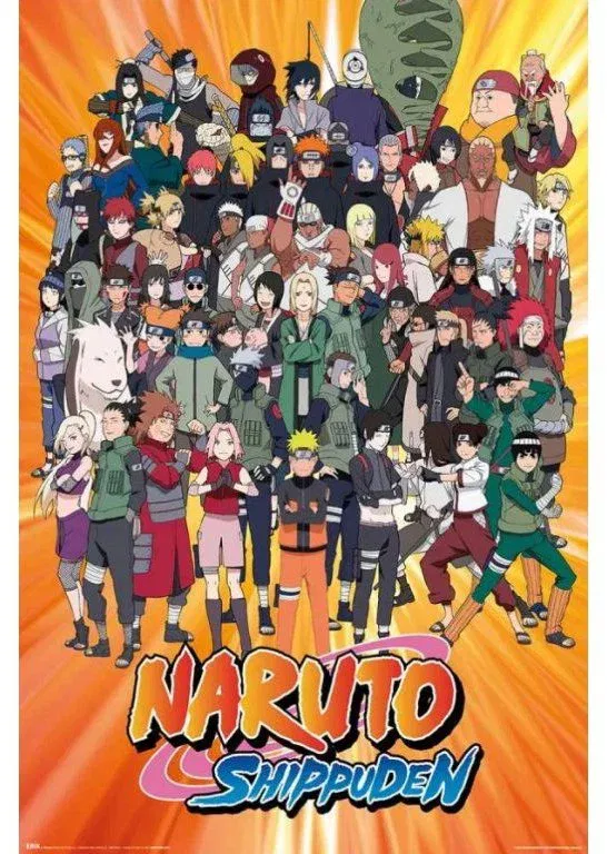 Naruto Shippuden: Characters – Plagát