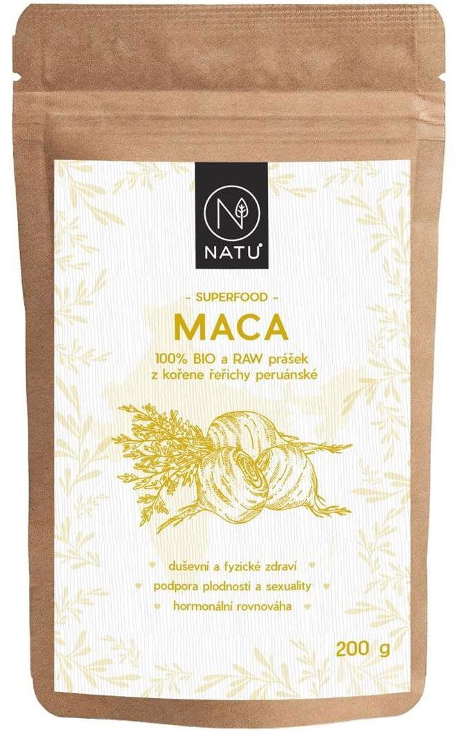 NATU Maca BIO prášok 200 g