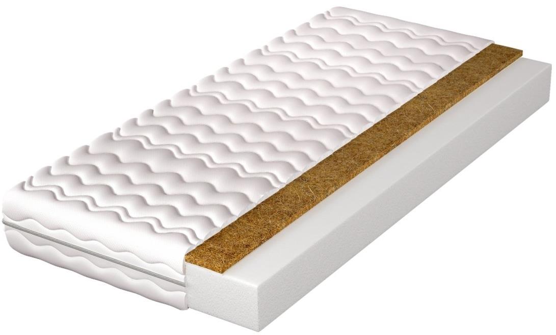 Nejlevnější nábytek Penový matrac Bishop 15 tuhosť H2, 70 × 200 cm