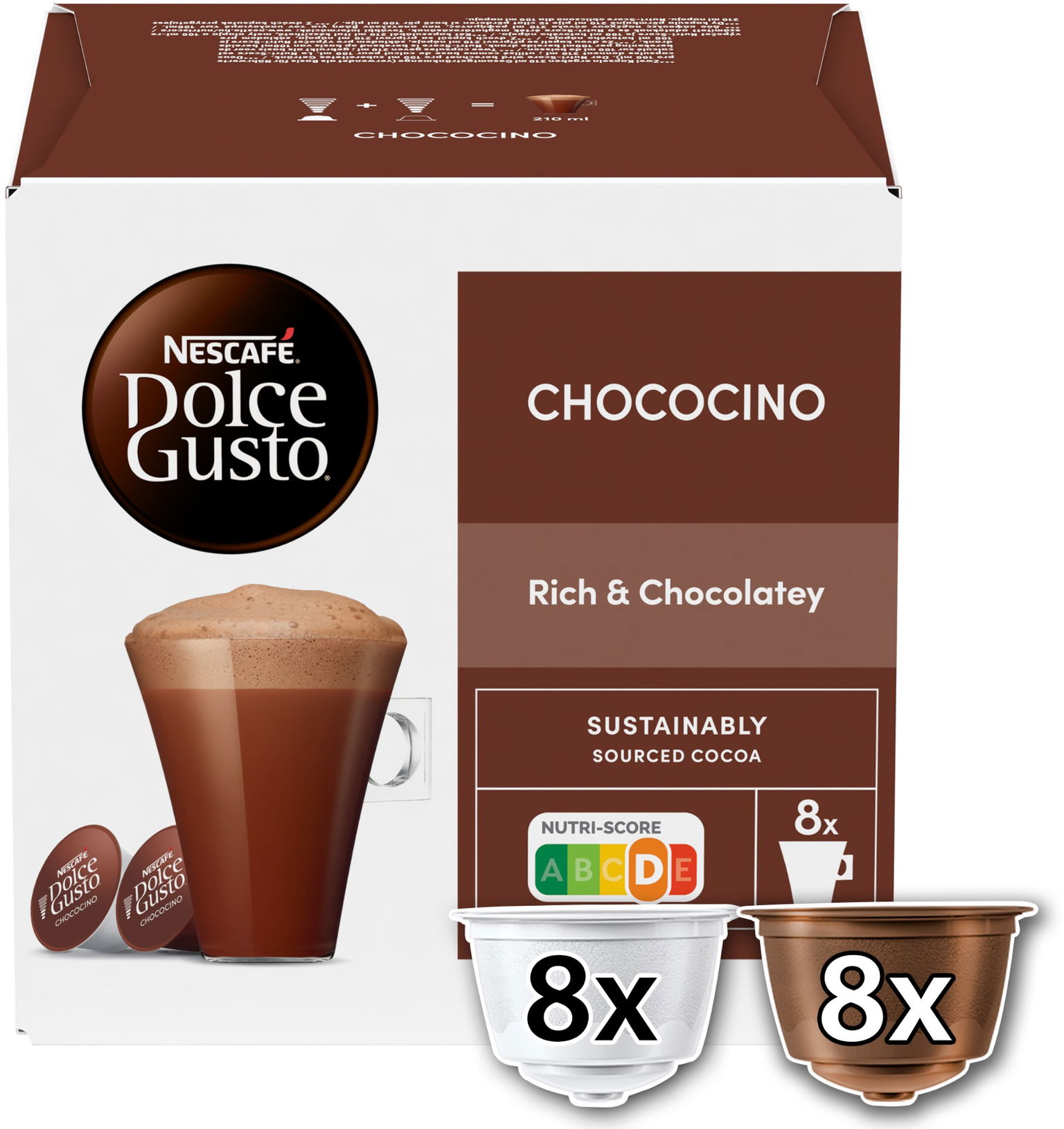 NESCAFÉ® Dolce Gusto® Chococino - 16 kapsúl (8 porcií)