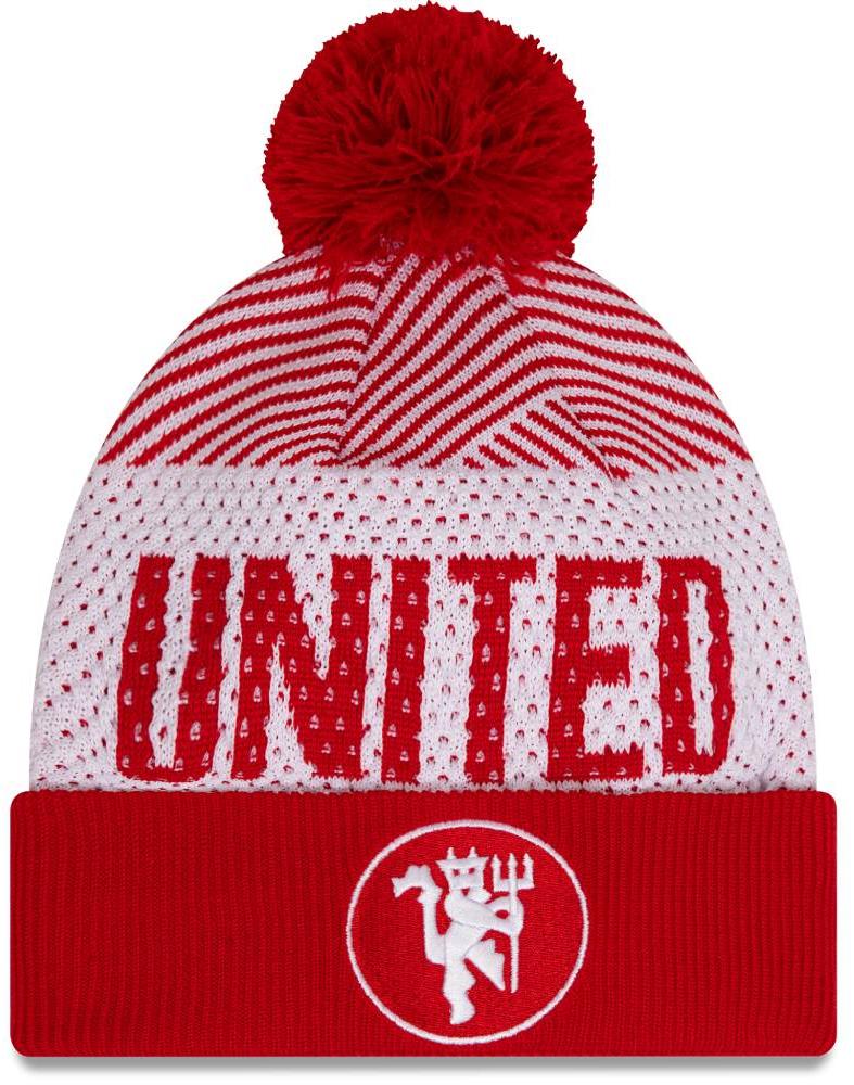 New Era detská čiapka MANCHESTER UNITED Engineered Cuff red