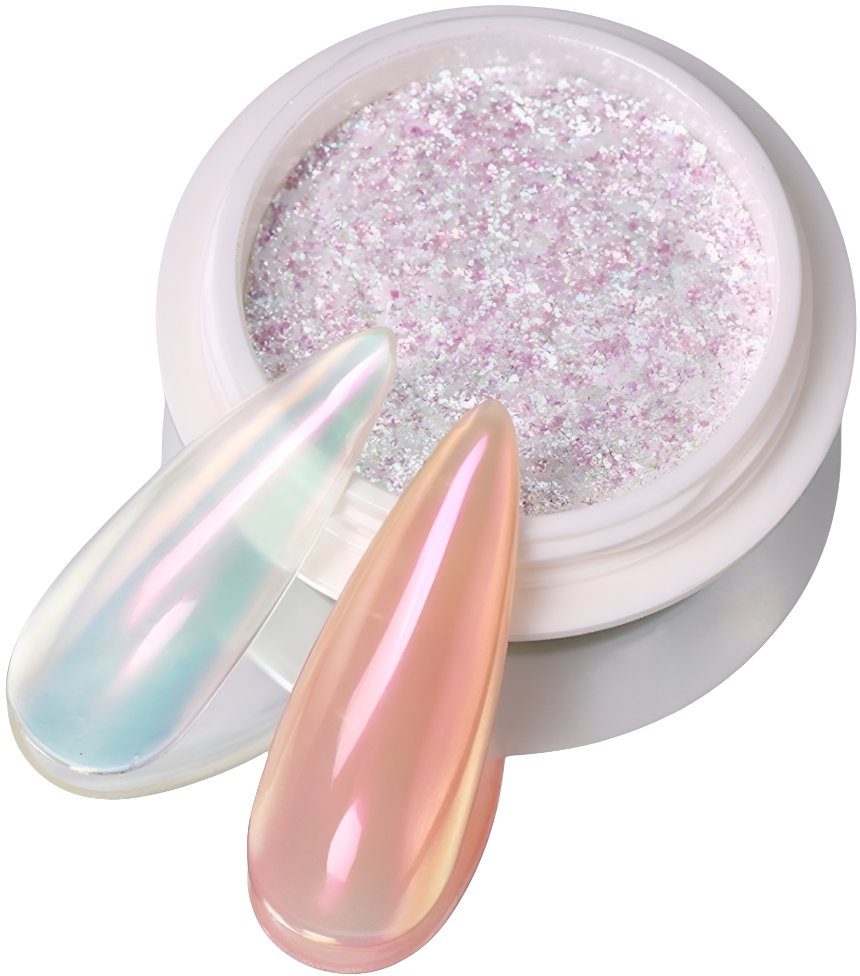 NICOLE DIARY Pigment na Nail Art Aurora 5