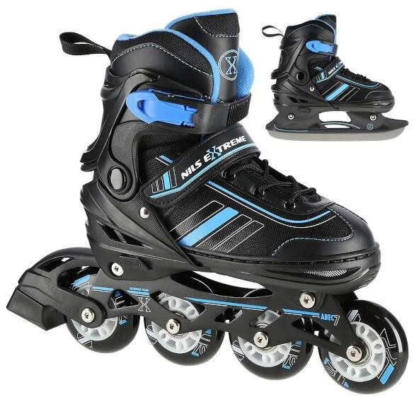 Nils Extreme NH18191 čierno-modré veľ. S 29 – 33 2 v 1