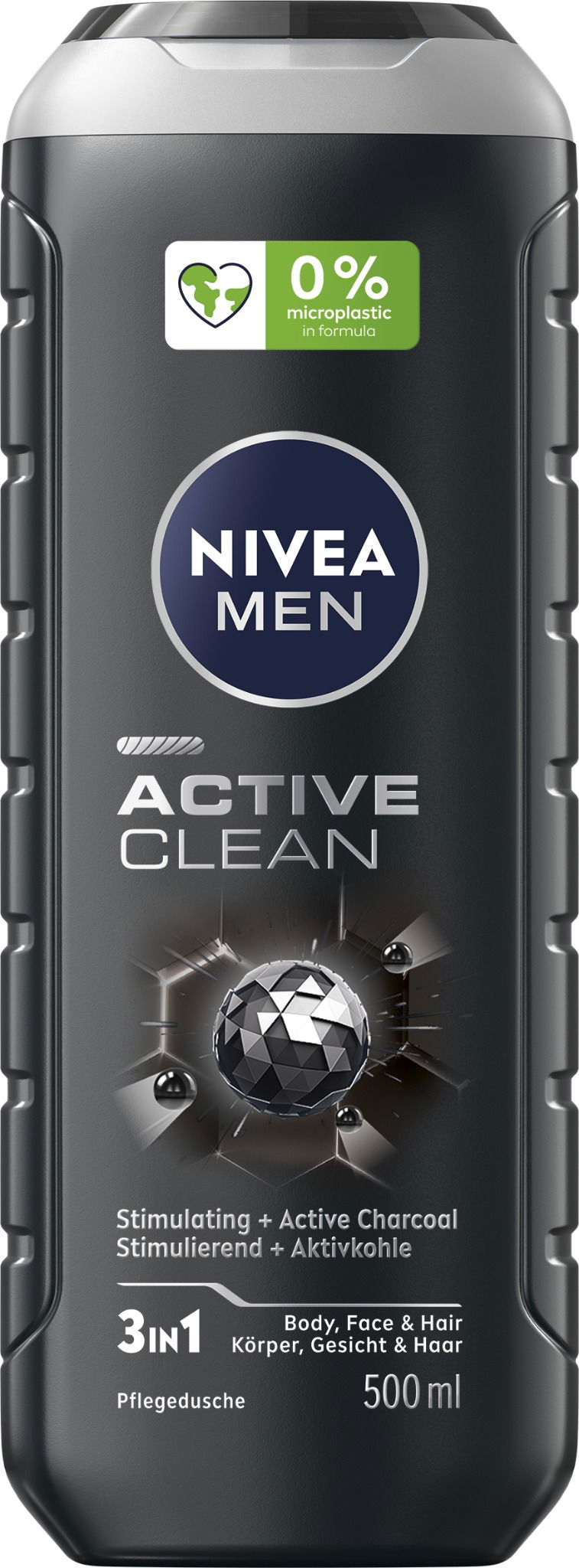 NIVEA Men Active Clean Shower Gel 500 ml