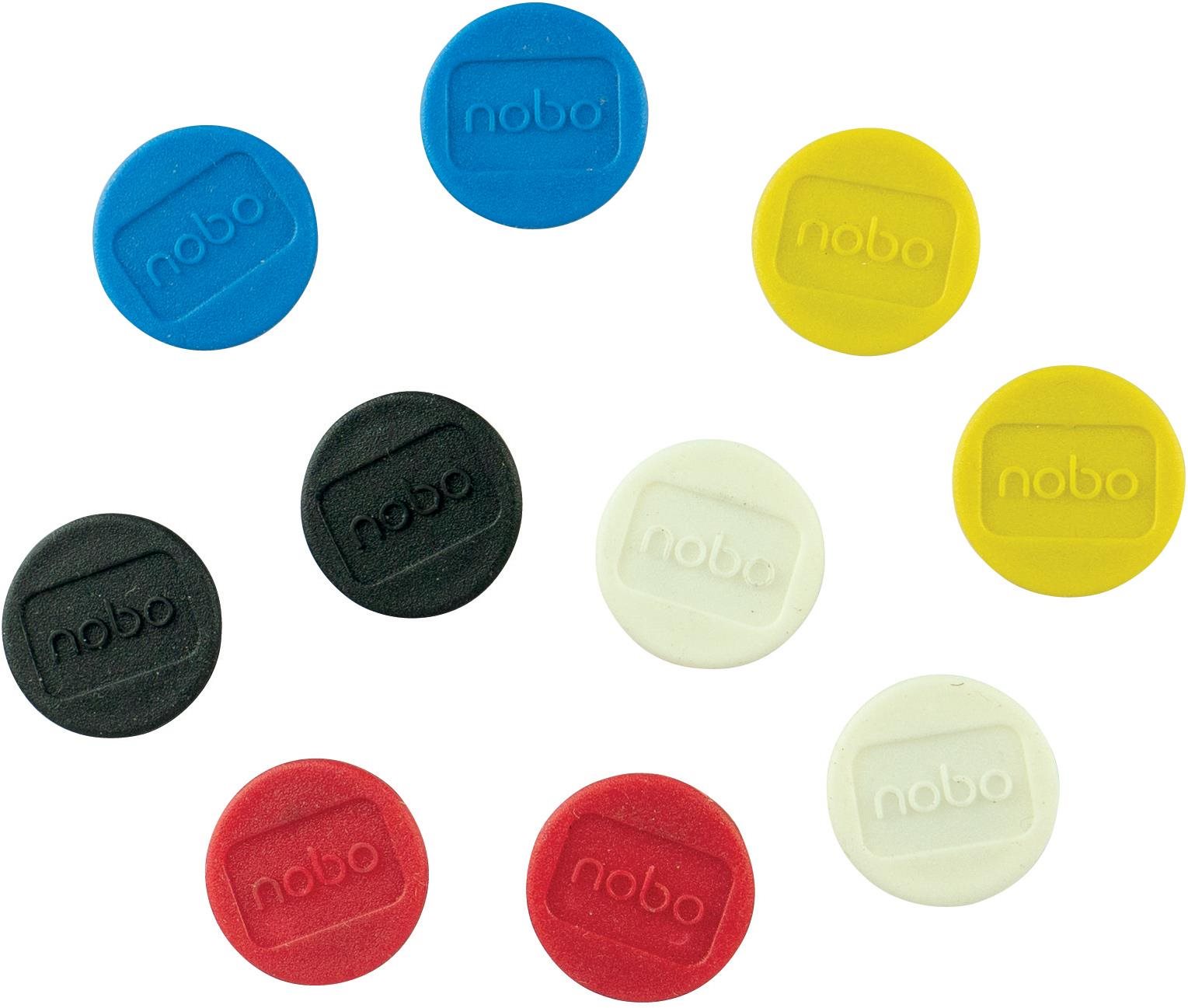 NOBO 20 mm, farebný – balenie 10 ks